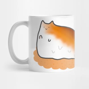 Toasted Marshmallow Cat Simple Cute Sweet Neko Meme Funny Food Anime Mug